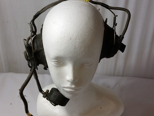 Vintage british army earphones - army,