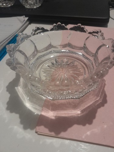 Crystal fostoria american - fostoria,