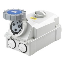 Deligo 240V 63A 2P+E Blue