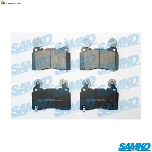 Brake pad set disc - pad,