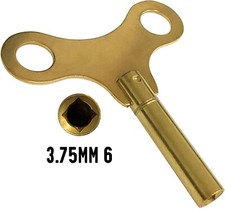 New Brass Quality Winding Clock Key Mantle & Bracket Clock 20 sizes available