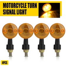 4X Black Motorcycle Turn