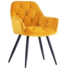 Velvet Dining Chairs Padded