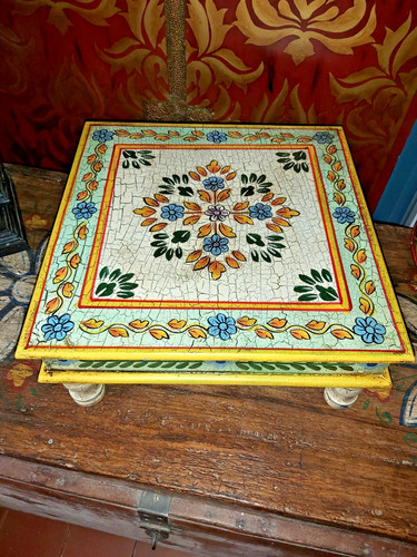 Hand painted small wooden - small,