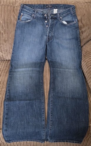 Men armani denim jeans - denim, jeans,