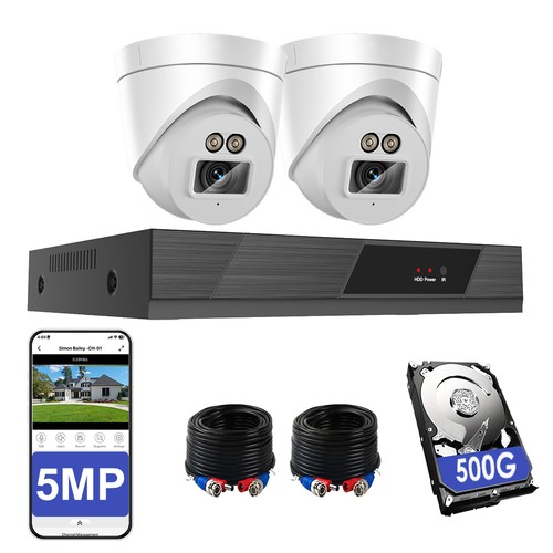 Cctv camera system 4ch - cctv,