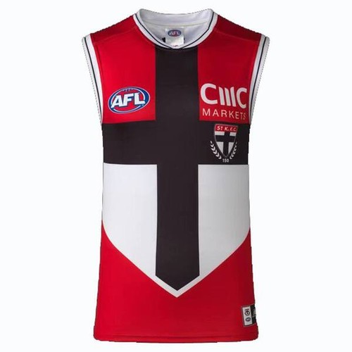 Afl red white - black, sleeveless