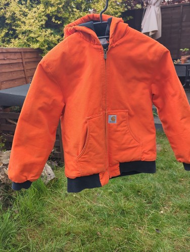 Junior carhartt jacket - jacket, orange
