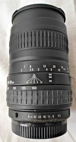 Sigma 100 300mm 6 - f/4.5-6.7, dl