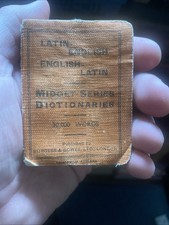 Vintage & Rare English Latin