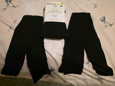 Black tights Size Medium 60 Or 30 Denier