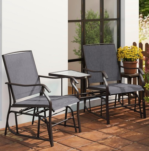 Garden bench glider seater - bench, 2