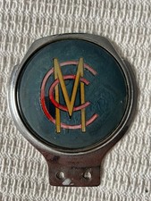 Vintage MCC Marylebone Cricket Club Members Car Grill Badge Bar Collectors