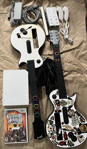 Nintendo wii guitar hero - wii, 3