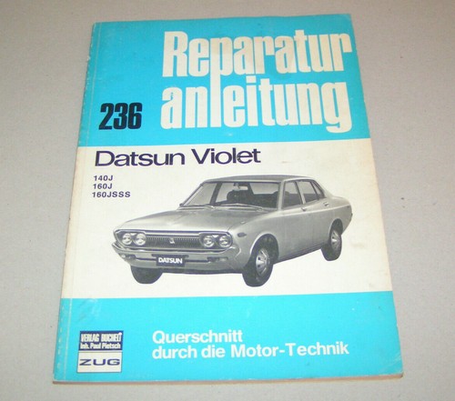 Repair manual datsun violet - repair,
