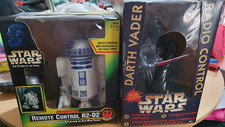 Remote control R2D2 and a Radio control Darth Vader both fully working