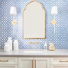 Tile Sample: Ivy Blue Moroccan