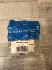 Fluidmaster B6101/2B Torbeck WC Cistern Side Entry  Valve 1/2" Brass Shank NEW!