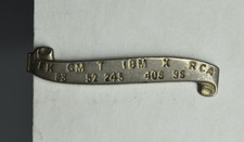 Vintage MCM Tie Clip Clasp Bar