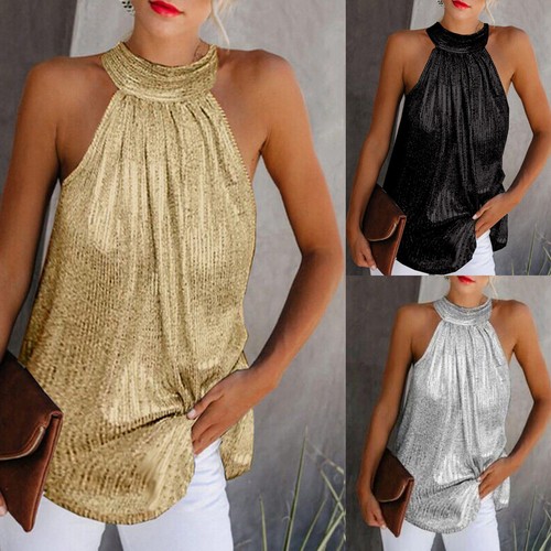 Glitter strappy top - glitter,
