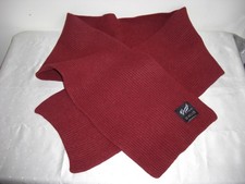Gloverall Fisherman Lambswool Scarf Rust Unisex