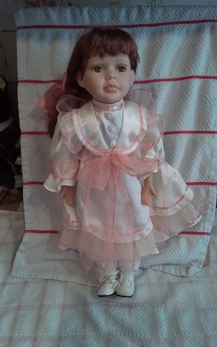 Porcelain doll - porcelain,