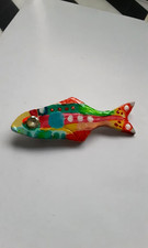 Ooak fish brooch handmade - fish,