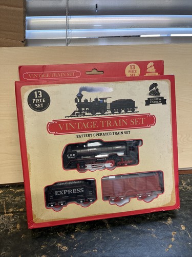 Vintage battery operated train - battery,