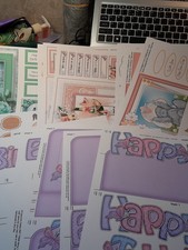 10 Card Kits With Decoupage