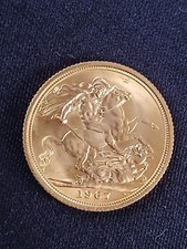 1967 Full Gold Sovereign.