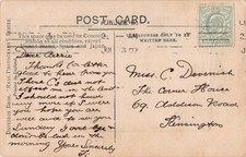 FAMILY HISTORY - GENEALOGY - POSTCARD - DEVENISH - KENSINGTON ADDISON ROAD