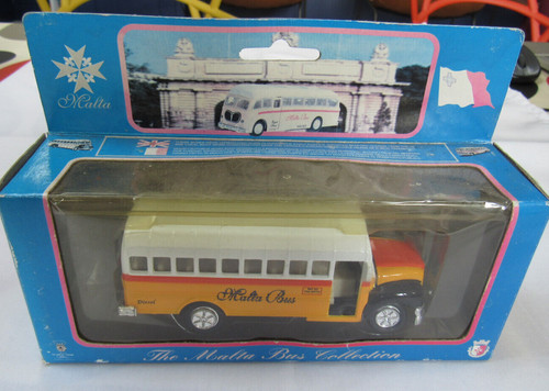 Malta bus diecast model - diecast,