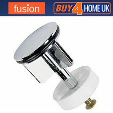40mm Basin Sink Pop-Up Plug - Chrome Plated Adjustable Size Waste Lever Part