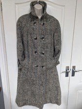 Vintage Nortex Irish Tweed Castleisland Ladies Pure New Wool Coat Medium