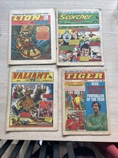 Range Of Old Comics Lion And Thunder Scorcher And Score  Valiant And Tiger