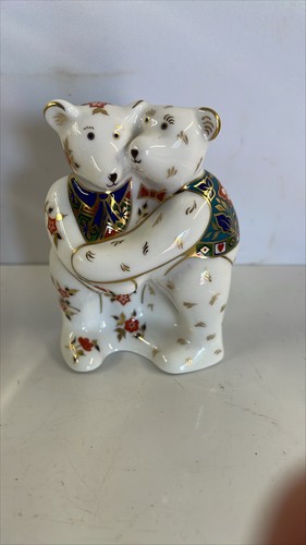 Royal crown derby bear - bear, hug