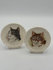 Pair 2 Decorative Cat Kitten