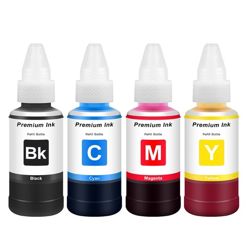 Printers ink bottles - 4x,