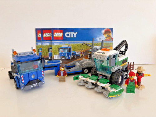 Lego city harvester transport - lego, city: