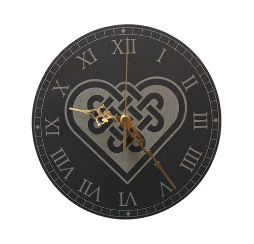 Genuine welsh slate wall clock - genuine,