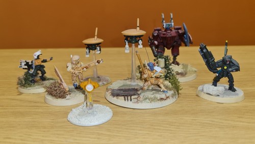 Pro painted tau empire army - pro,
