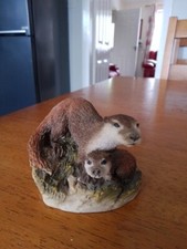 Ornament of A Pair Of Otters. 