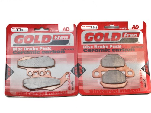 Brake pads front rear - front, &