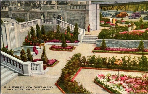 Niagara falls postcard - falls,