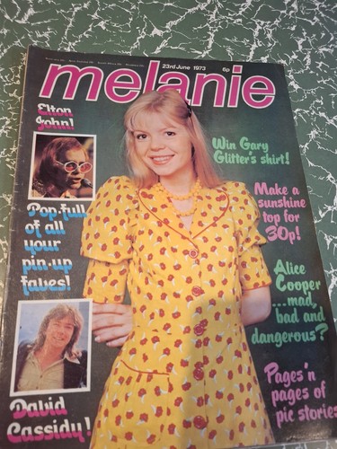 Vintage melanie magazine june - magazine,