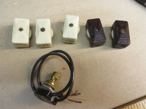 Vintage antique lamp parts - vintage,