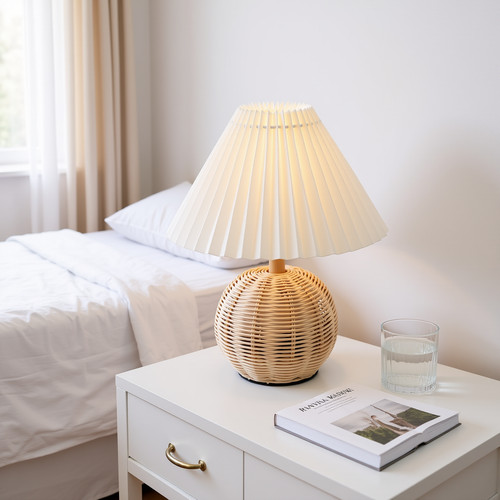 Pleated table lamp - pleated,