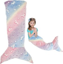 100x50cm Kids Mermaid Tail