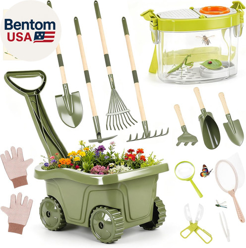 Kids gardening tools bug - &,
