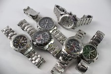 Mens Chronogrpah Watches Pulsar V657-X063 Quartz SPARES/REPAIRS x 6